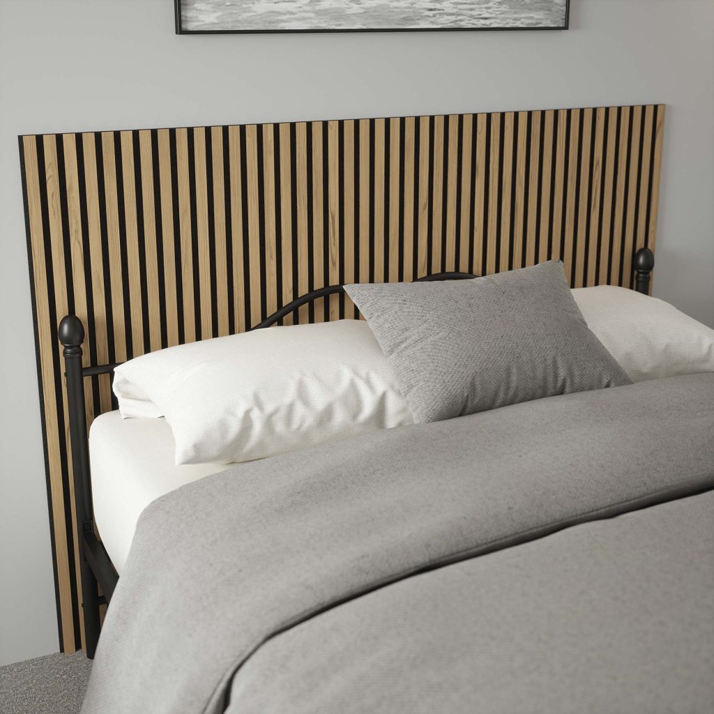 Light Oak 1.2m Wall Panel