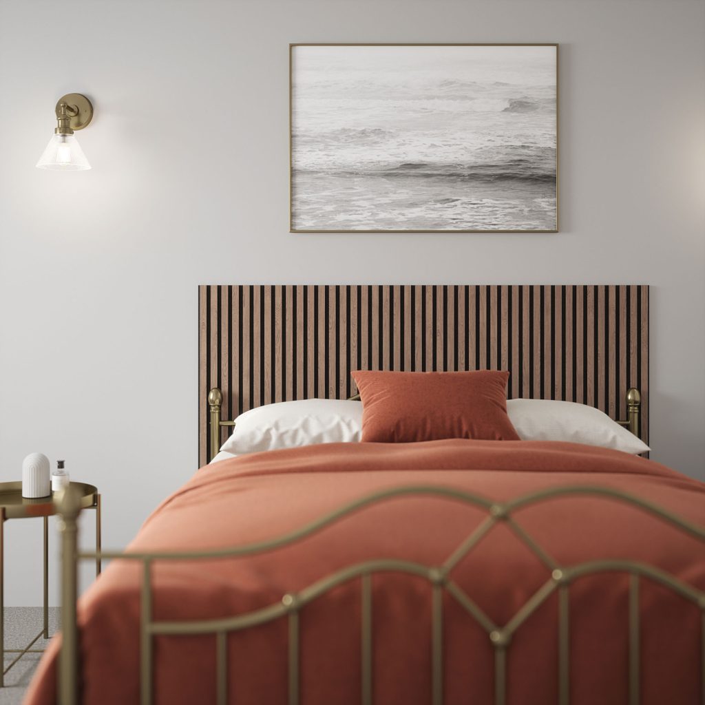 Walnut 1.2m Wall Panel