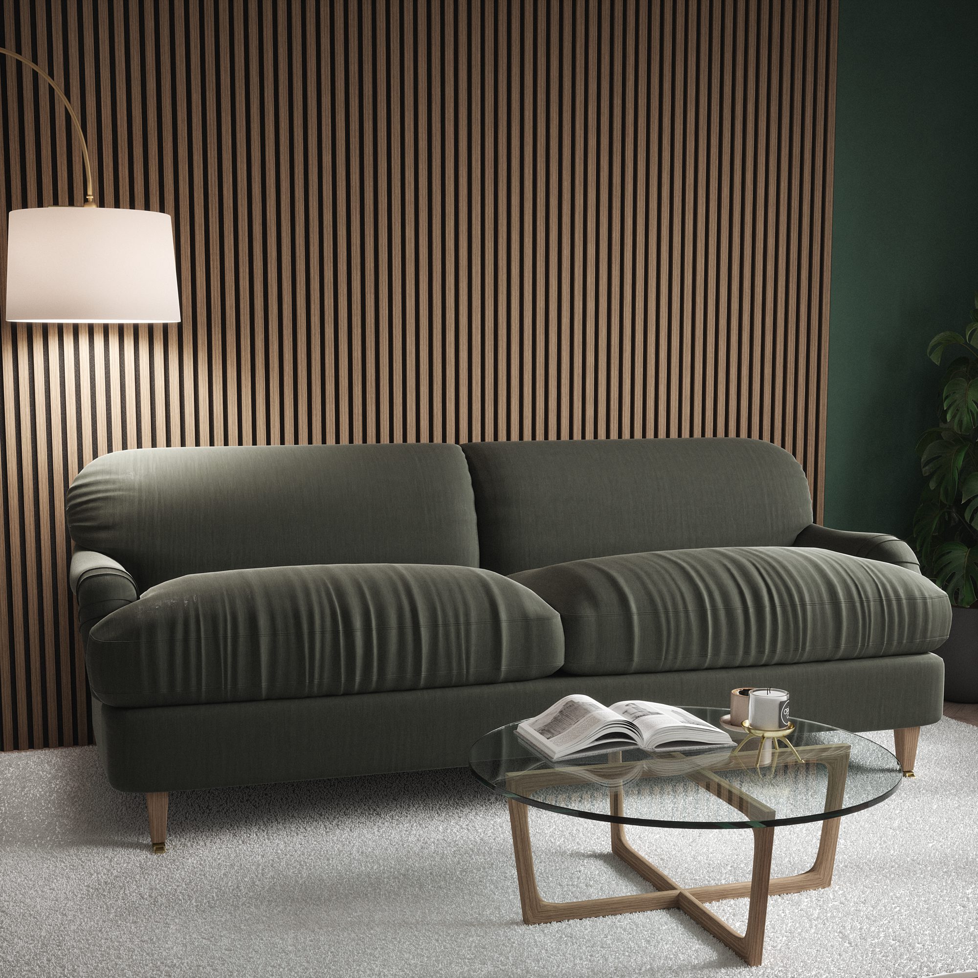 2.4m Chestnut Wall Panel - Image 8