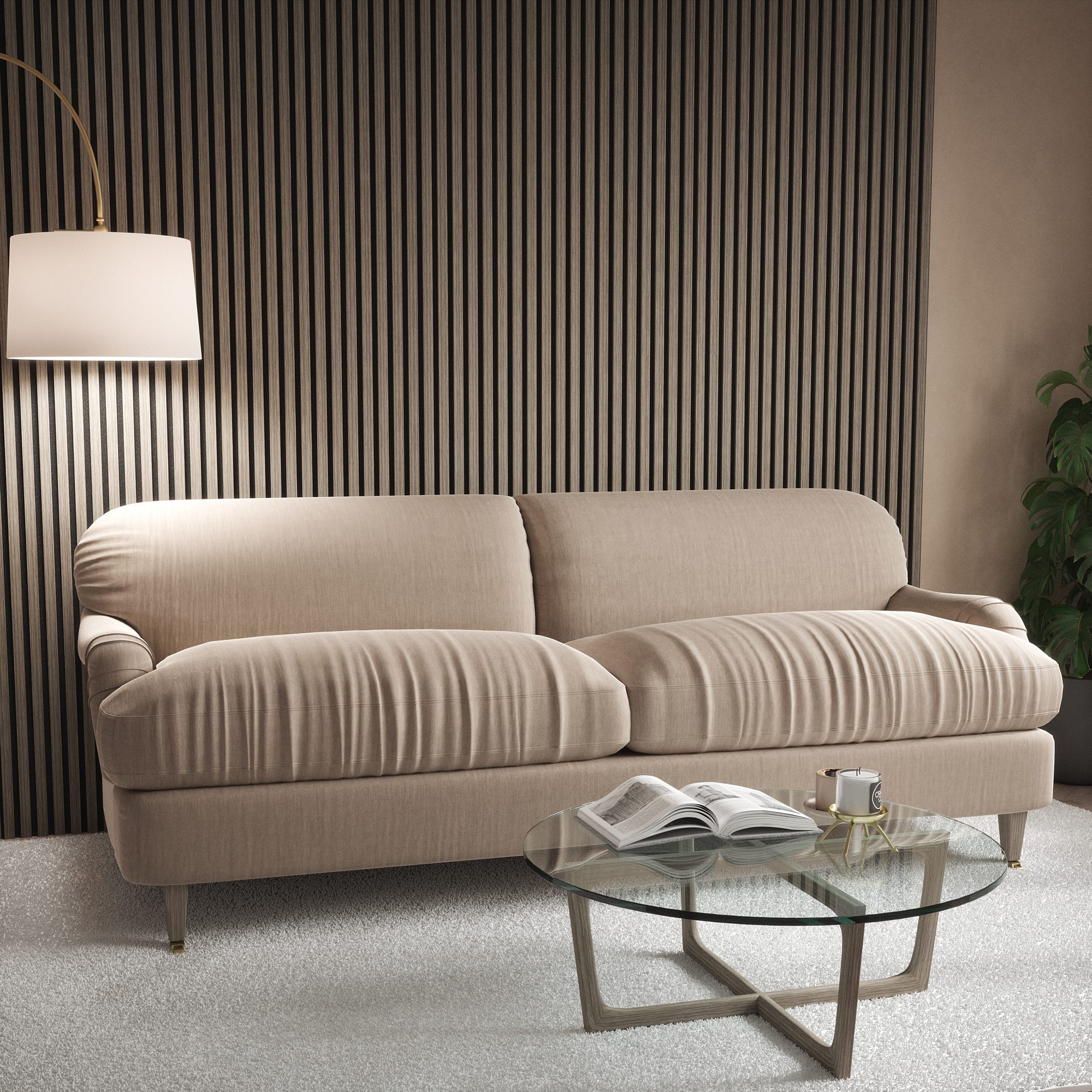 2.4m Alder Grey Wall Panel - Image 4