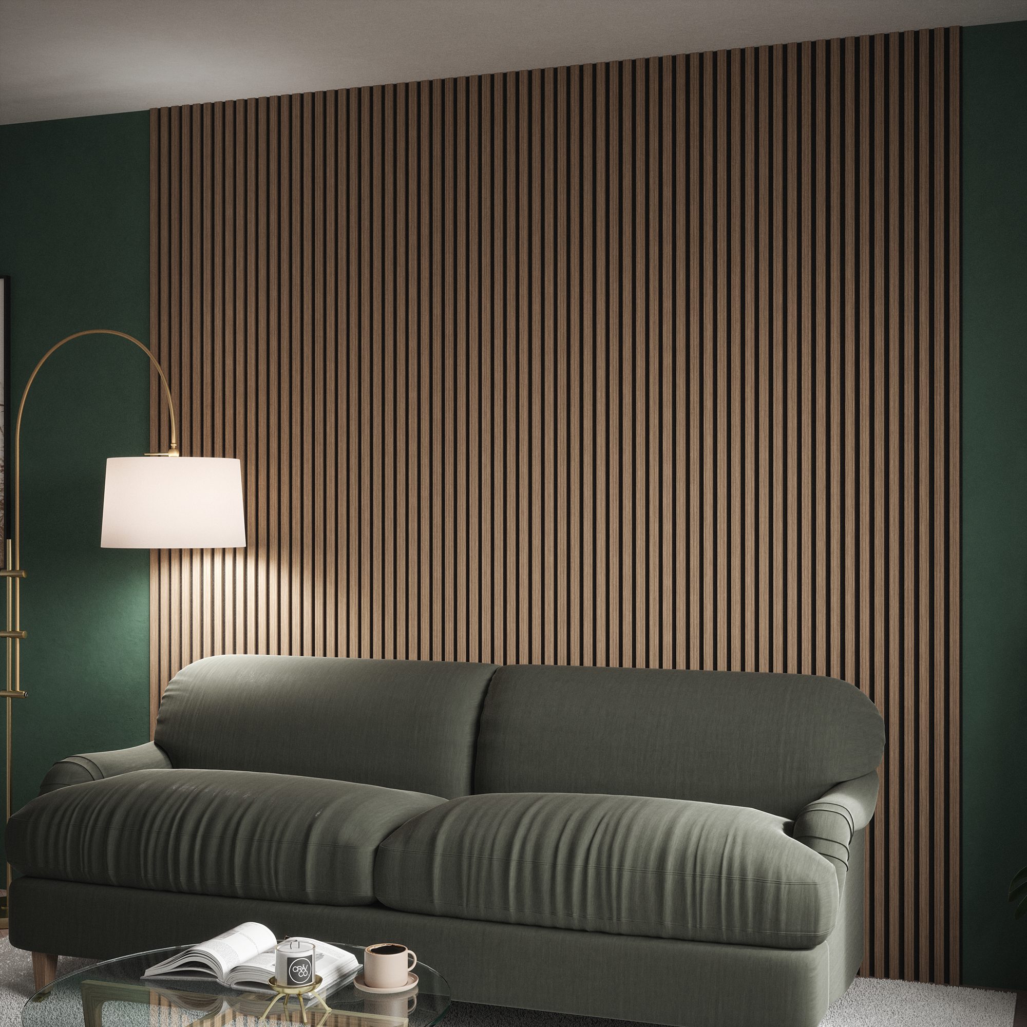 2.4m Chestnut Wall Panel - Image 17