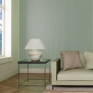 2.4m Melamine Sage Green Acoustic Wall Panel