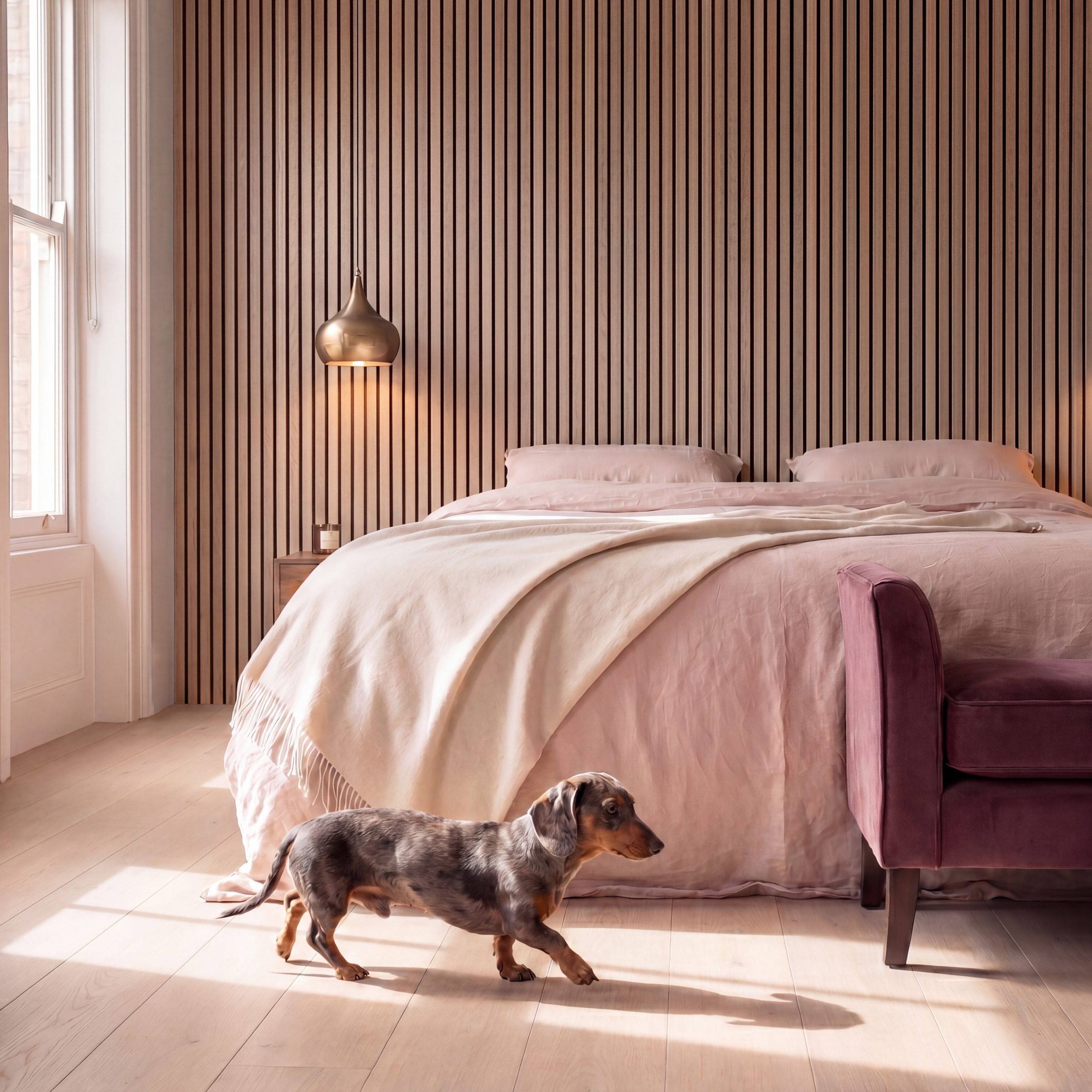 Chestnut Slat for Chestnut Acoustic Wall Panel - Image 3