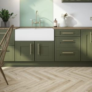 Laura Ashley Emneth Luxury Vinyl Flooring Herringbone (LVT)