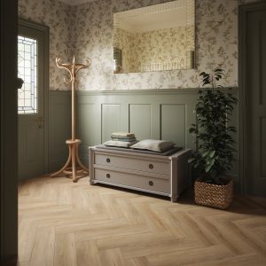 Laura Ashley Hepscott Luxury Vinyl Flooring Herringbone (LVT)